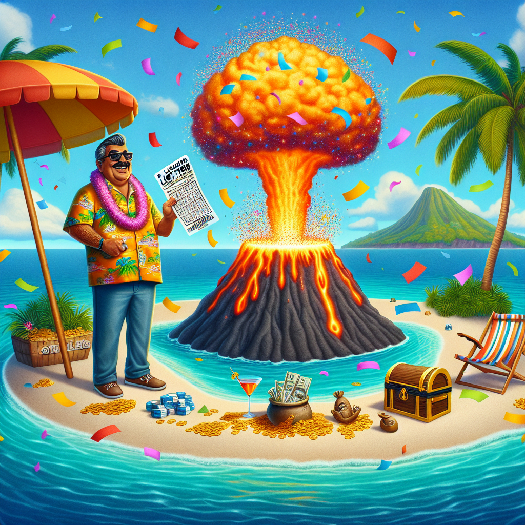 BREAKING: MARYLAND MAN STRIKES LOTTERY JACKPOT ON FIRST TRY, DECIDES TO BUY ISLAND AND PERSONAL VOLCANO

In a stunning turn of events, 32-year-old Baltimore resident, Dave Wilson, purchased his first-ever lottery ticket and won a whopping $50,000