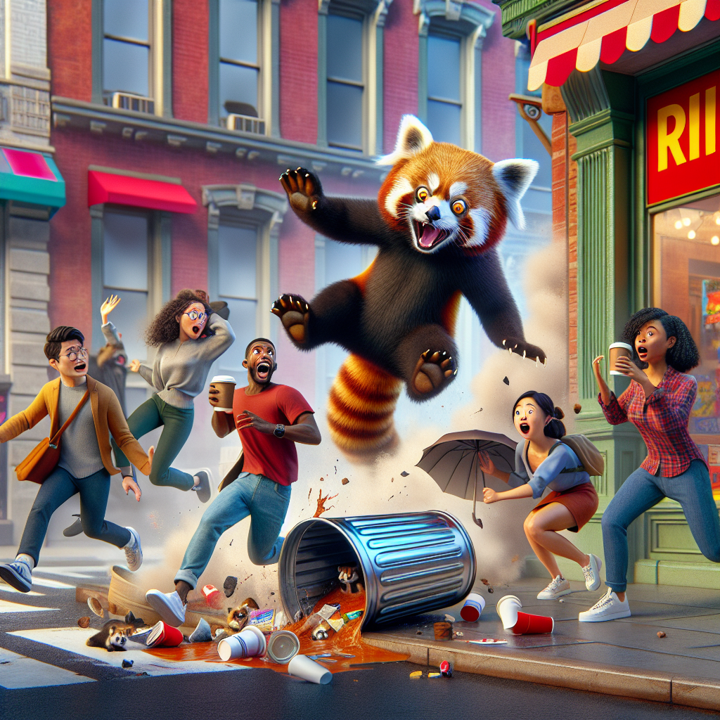BREAKING: FLUFFY FURY UNLEASHED

In a shocking turn of events, a red panda named Rusty made a daring escape from the local zoo and left a trail of chaos in his wake