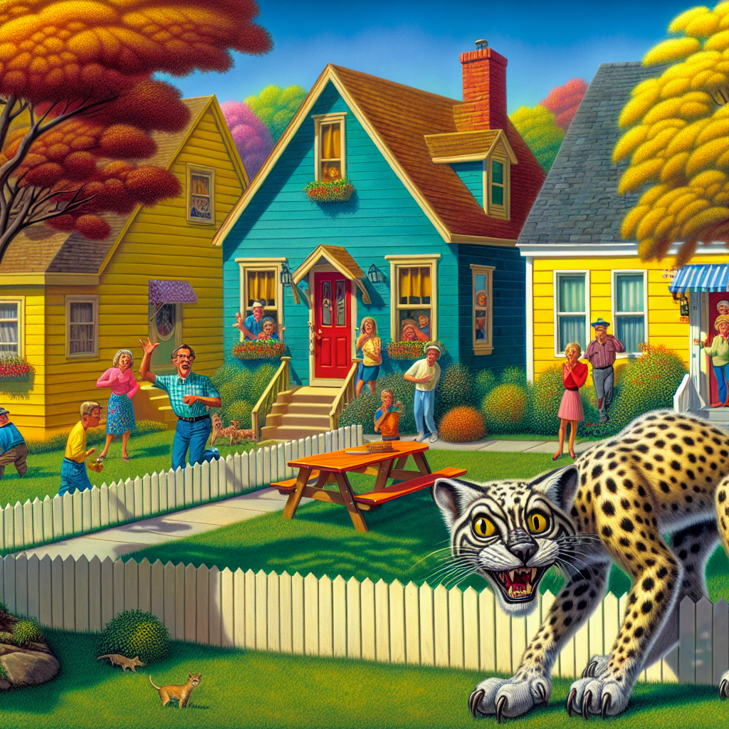 BREAKING: WILD CAT ALERT!

In a daring and dramatic turn of events, authorities in Ohio have finally corralled the sassy, spotted menace that had been terrorizing the good people of Columbus