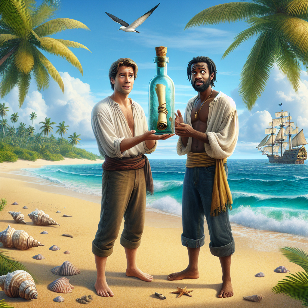 BREAKING: Ancient Message in a Bottle Uncovered on Deserted Island, Stuns Coastal Community

In a jaw-dropping, once-in-a-lifetime discovery, two brothers, 32-year-old Chad and 31-year-old Chadwick “Chad” Johnson, were strolling along the sun-kissed shores of a remote island in the Bahamas when they stumbled upon a dusty, old message in a bottle that has left the scientific community reeling