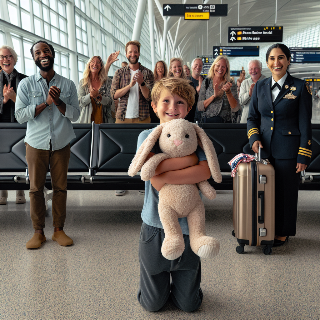 Stuffed Bunny Reunited with Owner: Modern-Day Fairytale Takes Flight at Pittsburgh International Airport

Pittsburgh, PA – In an enchanting twist of fate that could easily rival a children’s storybook, a humble stuffed rabbit has captured the hearts of travelers and social media users alike at Pittsburgh International Airport