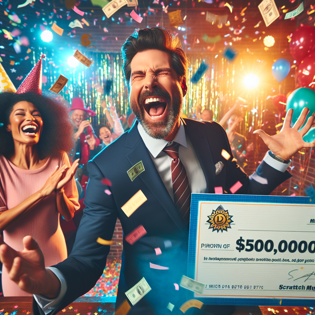 BREAKING: MICHIGAN MAN’S $5 SCRATCH-OFF TICKET TURNS INTO LIFE-CHANGING $500,000 WINDFALL