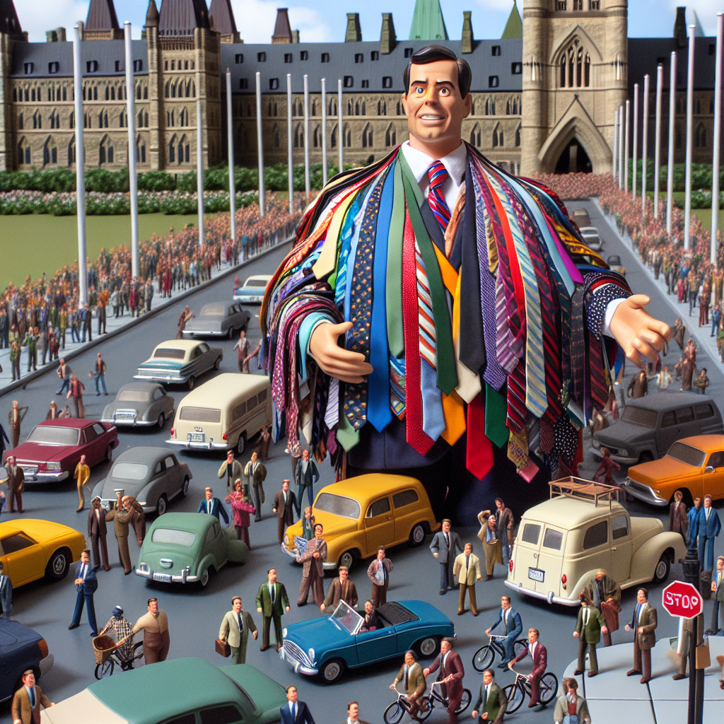 BREAKING: Canadian Politician Sets New World Record for Most Neckties Worn at Once, Causes Traffic Jam on Parliament Hill

Ottawa, ON – In a bizarre display of sartorial excess, Canadian politician Reginald P