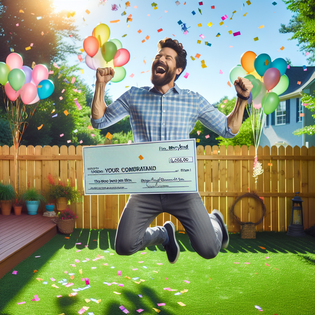 BREAKING: MARYLAND MAN STRIKES LOTTERY JACKPOT