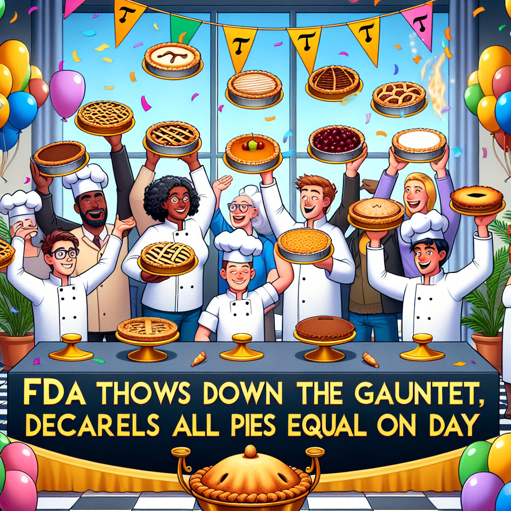 BREAKING: FDA Throws Down the Gauntlet, Declares All Pies Equal on Pi Day

In a shocking move, the U