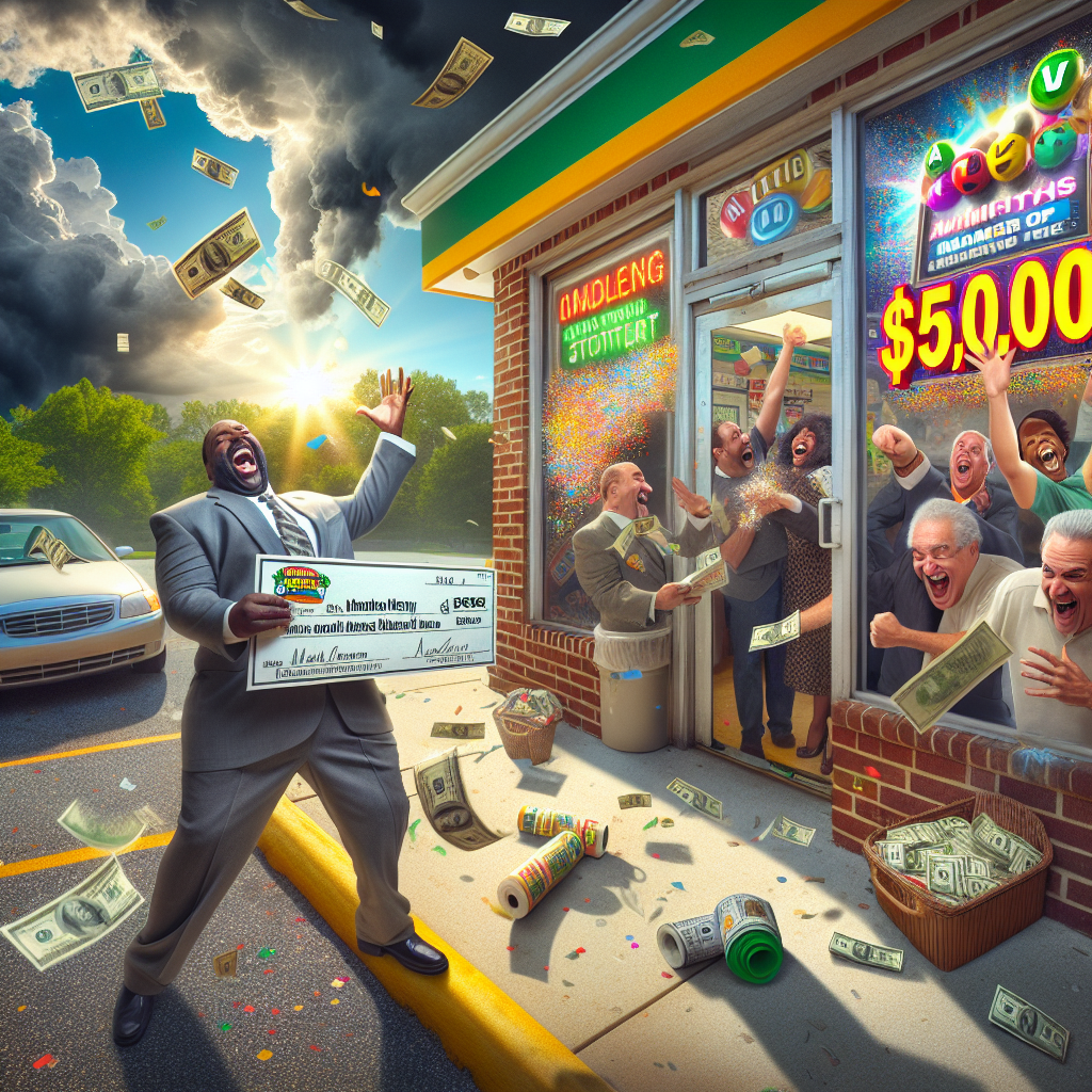 BREAKING: MARYLAND MAN PULLS OFF THE ULTIMATE CLUTCH, WINS $50,000 LOTTERY PRIZE JUST HOURS BEFORE DISASTER STRUCK

In a heart-stopping, edge-of-your-seat tale of luck and procrastination, a Maryland man has claimed a whopping $50,000 lottery prize just days before it was set to expire