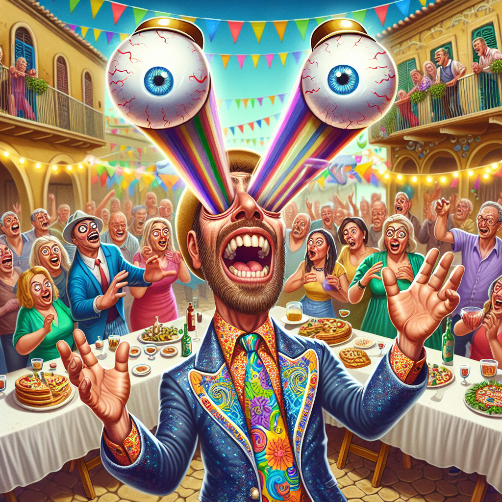 EYE-POPPING SENSATION: Uruguayan Man Sets New Guinness World Record in Italy

In a bizarre incident that has left medical professionals baffled and partygoers amazed, a Uruguayan man living in Italy has officially been recognized by Guinness World Records for his jaw-dropping, eye-popping party trick