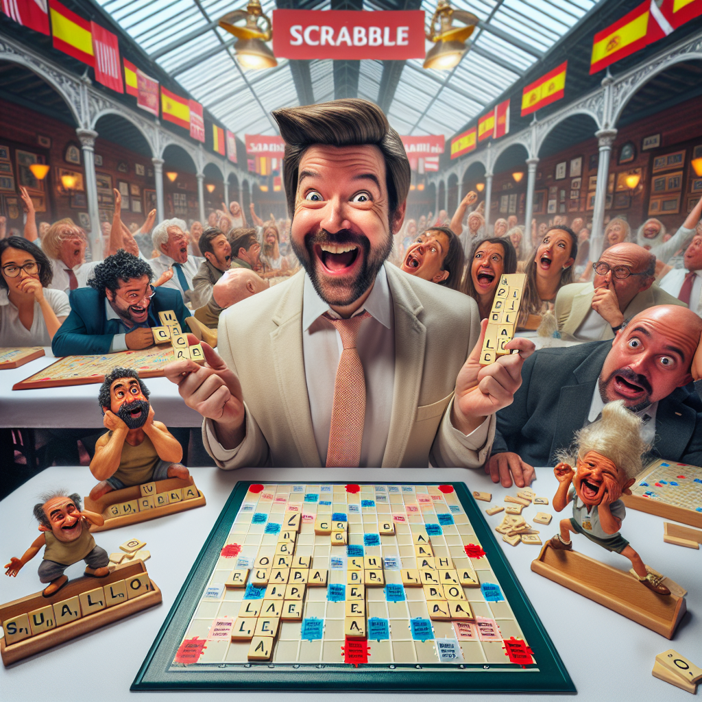 MIRACLE IN MADRID: Local Man Who Doesn’t Speak Spanish Wins Spanish Scrabble Championships with Unlikely Luck and a Few Well-Placed Tiles

In a shocking turn of events, 32-year-old John Smith, a self-proclaimed “Scrabble enthusiast” from New Jersey, has taken home the top prize at the prestigious Spanish Scrabble Championships in Madrid, Spain