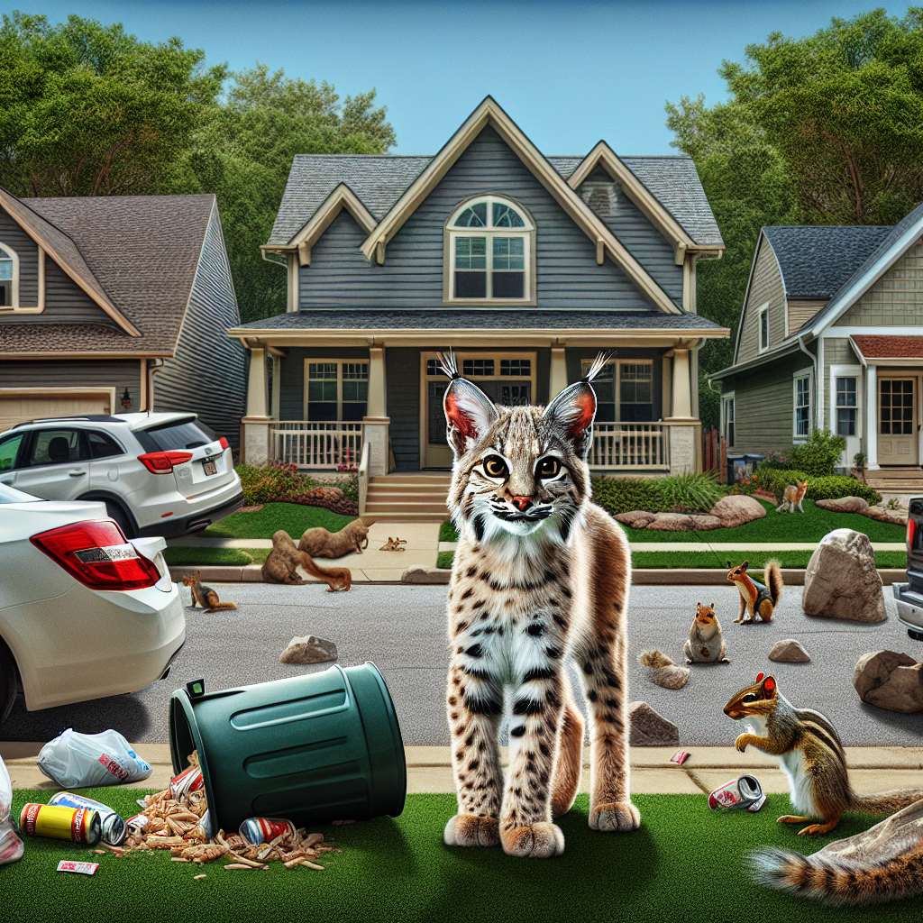 BREAKING: WILD BOBCAT ON THE LOOSE IN INDIANA SUBURBS!

In a daring escape that has left zoo officials shaken and residents on high alert, a mischievous baby bobcat named “Whiskers” broke free from her enclosure at the Indiana Zoo of Wonder and proceeded to wreak havoc on the quiet suburbs of Bloomington