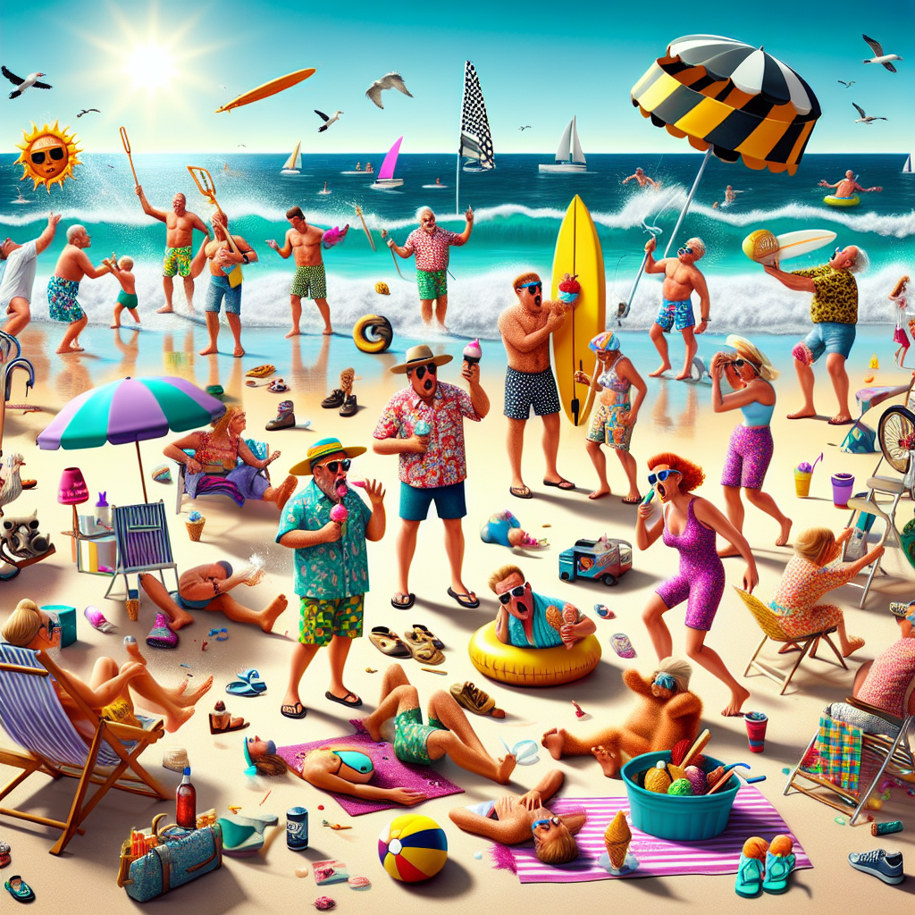 BREAKING: Jersey Shore Braces for Invasion of Louon, Sunburned, and Slightly Unstable Beachgoers

The usually tranquil shores of New Jersey are bracing for the impending arrival of the most unpredictable, chaotic, and downright bizarre group of tourists on the planet: the Jersey Shore’s finest (or worst, depending on your perspective)