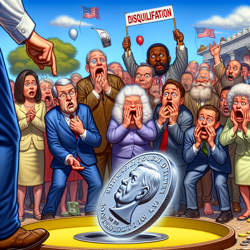 BREAKING: COIN FLIP DECIDES OREGON PRIMARY, BUT WINNER DISQUALIFIED IN SHOCKING TWIST

In a bizarre conclusion to the Oregon primary elections, a coin flip was used to determine the winner of a hotly contested congressional seat – only to have the victor disqualified due to a technicality that has left voters scratching their heads