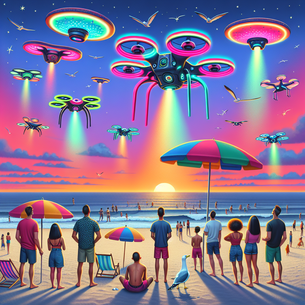 BREAKING: Drone-gate Hits Jersey Shore, Lawmaker Claims Aliens are Behind Mysterious Flying Objects

In a bizarre turn of events, a New Jersey lawmaker from the Jersey Shore has come forward with a shocking claim that the mysterious drones spotted in the area are not just any ordinary flying devices – but are, in fact, extraterrestrial in origin