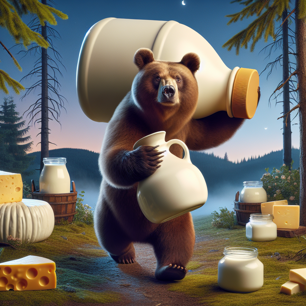 BREAKING: BEAR CAUGHT ON CAMERA PULLING OFF DAIRY HEIST OF THE CENTURY

In a shocking turn of events, a brazen bear was caught on camera breaking into a quiet California home in the middle of the night, and making off with a prize so valuable, it’s left experts scratching their heads