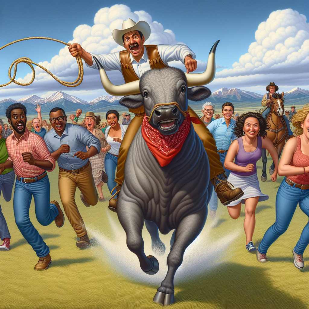 BREAKING: MISSING BULL CAUGHT AFTER EPIC 5-DAY MANHUNT, NUMEROUS CITIZENS HEROICALLY UNINJURED

In a stunning turn of events, the notorious bull that escaped from a Colorado rodeo has finally been wrangled
