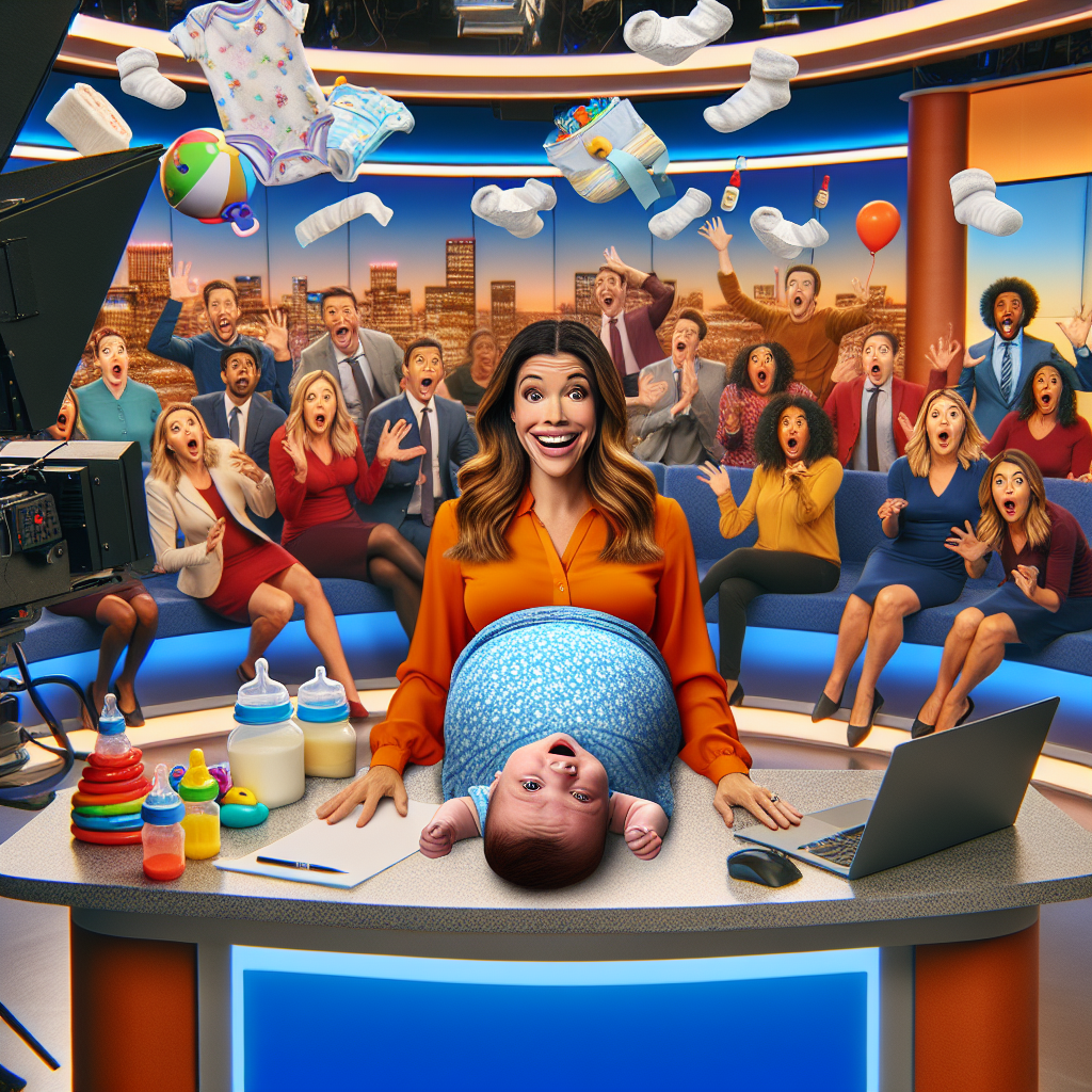 BREAKING: Morning News Anchor Defies All Logic and Gives Birth On Air

In a shocking turn of events, morning news anchor, Karen Brown, went into labor live on air and gave birth to a healthy baby boy, all while still anchoring the show