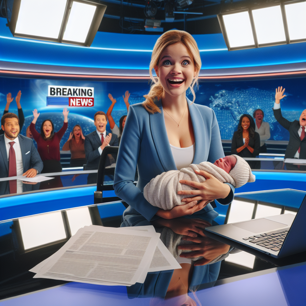 BREAKING: News Anchor Delivers Baby Live On Air, Sets New Record for Most Dramatic News Broadcast Ever

In a shocking and unprecedented turn of events, news anchor, Karen Brown, gave birth to a healthy baby boy while live on air during the 10pm news broadcast in New York last night
