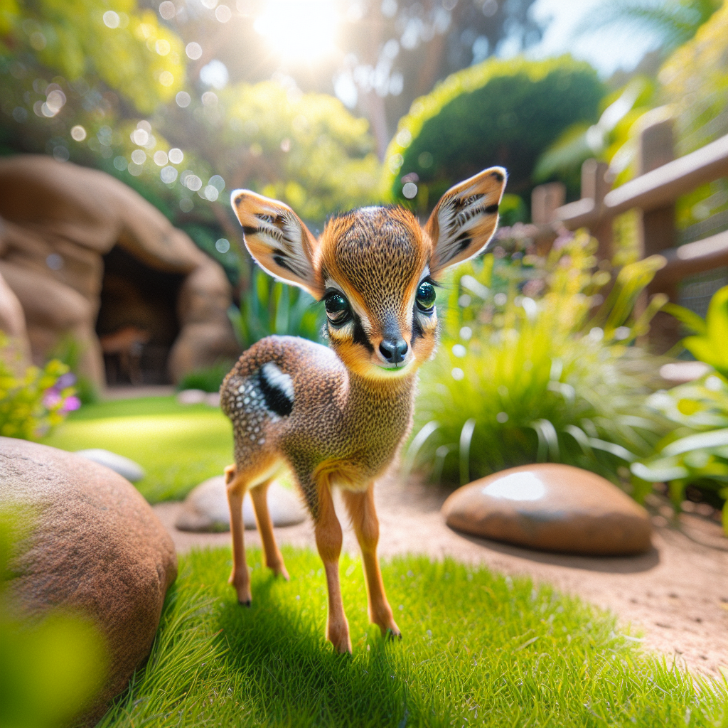 BREAKING: San Diego Zoo Welcomes Tiniest, Most Adorable Antelope in the Universe!

In a groundbreaking achievement that will go down in the annals of zoological history, the San Diego Zoo is thrilled to announce the birth of a baby dik-dik, a species of antelope so minuscule, it defies all logic and reason