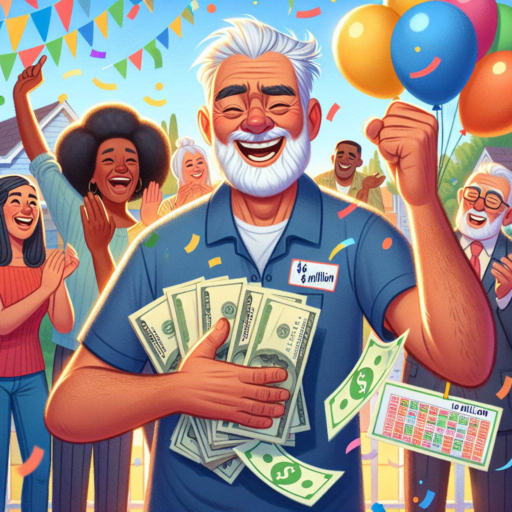 BREAKING: LOCAL MAN’S 40-YEAR LOTTERY ODYSSEY ENDS WITH JACKPOT WIN OF $6 MILLION