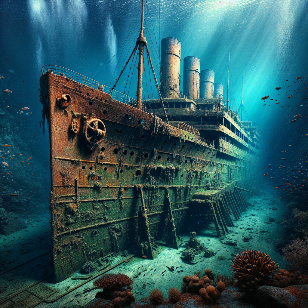 BREAKING: Legendary Steamship of Epic Proportions Found at Bottom of Ocean, Experts Baffled by sheer Awesomeness

In a groundbreaking discovery that promises to rewrite the history books and put the sleepy town of New Bedford, Massachusetts on the map, a team of marine salvage experts has unearthed the long-lost wreckage of the majestic French steamship, “Le Gigant des Mers” – a behemoth of a vessel that was thought to have sunk to a watery grave over a century ago