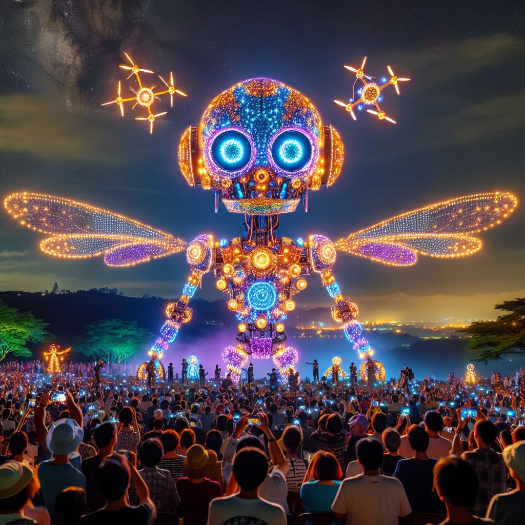 BREAKING: Drone Show Shatters Records with Epic Display of Fictional Character