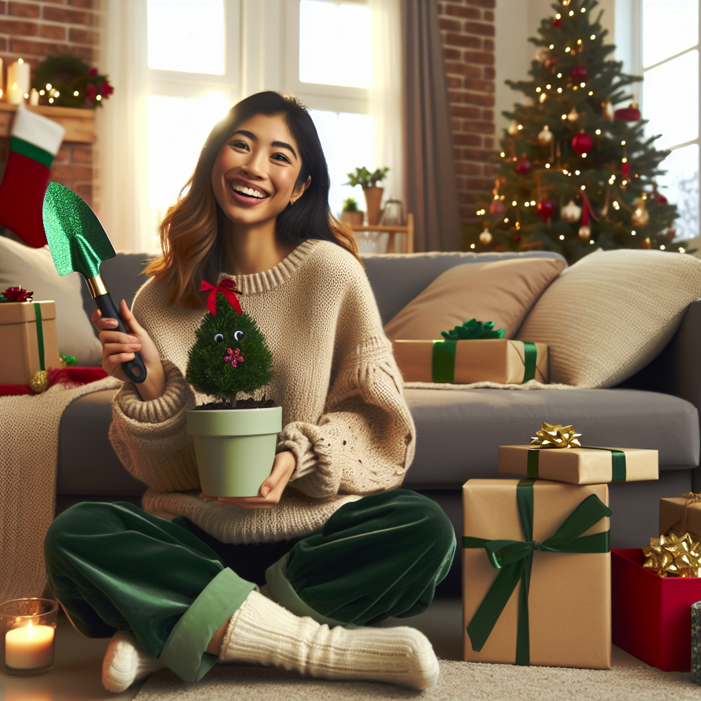 BREAKING: LOCAL WOMAN’S CHRISTMAS GIFT TO HERSELF PAYS OFF IN SPADES