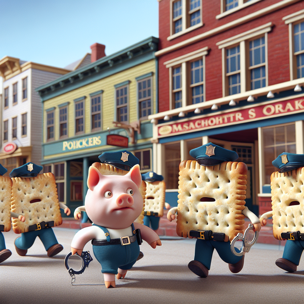 BREAKING: MASSACHUSETTS POLICE DEPLOY CRACKER ARMY TO CAPTURE ROGUE PIG

In a bizarre incident that has left residents of Worcester, Massachusetts, in stitches, local law enforcement was forced to deploy an unconventional tactic to apprehend a loose pig that had been terrorizing the town