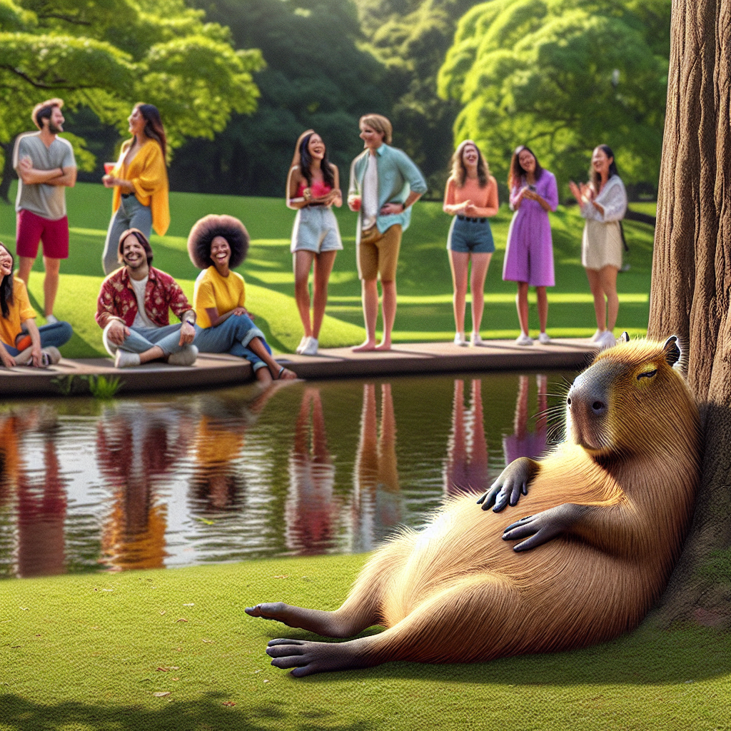 BREAKING: Capybara Crisis Averted as Authorities Realize They’re Not Actually Worried

In a shocking turn of events, the local zoo has announced that they are pausing their search for an escaped capybara, citing that it’s just really, really comfortable and they’re not actually that concerned