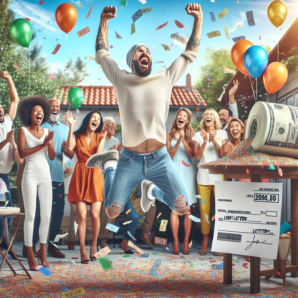 BREAKING: LOCAL MAN DEFIES ODDS, WINS LOTTERY JACKPOT