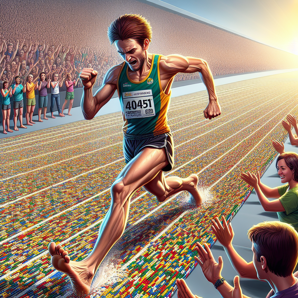 Barefoot Running Enthusiast Breaks World Record by Treading on Legos—Talk About a Walk in the Park!

In an astounding feat of physical endurance—and quite possibly a combining of torture and athleticism—local barefoot runner Jenna “Barefoot Bandit” Thompson has officially broken the world record for running across a 42-foot stretch of Lego bricks