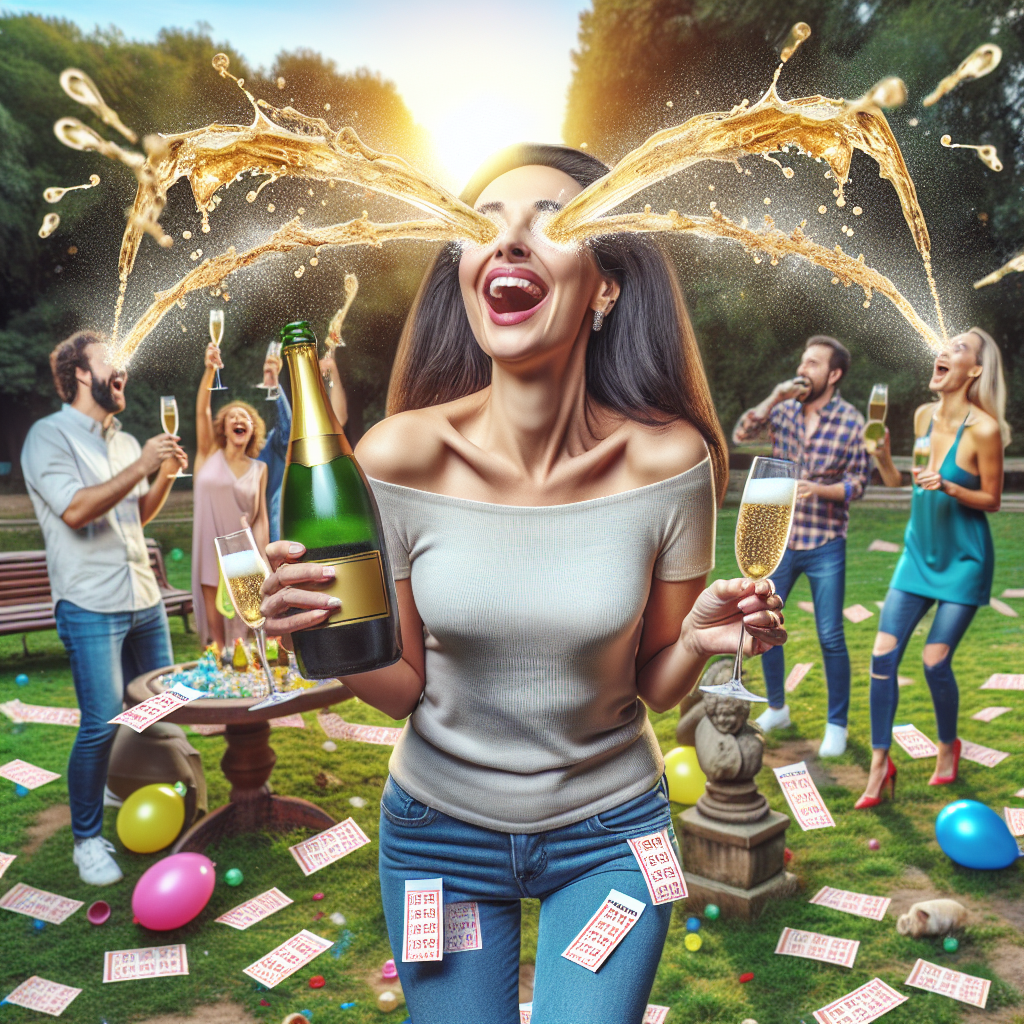 BREAKING: MICHIGAN WOMAN’S EYES TURN INTO FOUNTains OF CHAMPAGNE AFTER WINNING HALF A MILLION DOLLARS IN LOTTERY
