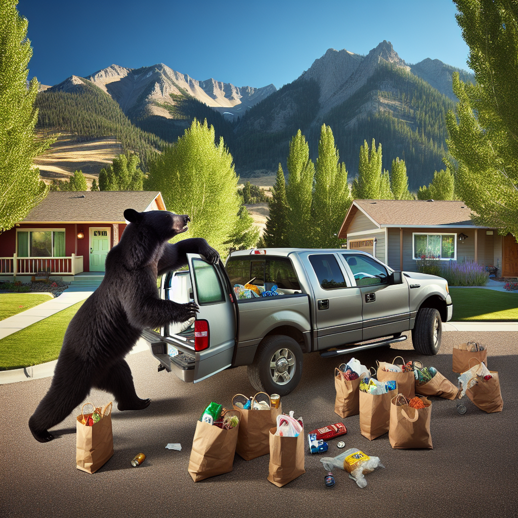 BREAKING: BEAR-GEDDON STRIKES MONTANA SUBURBS

In a bizarre and terrifying incident, a Montana woman’s pickup truck was ravaged by a marauding black bear, leaving a trail of destruction and utter chaos in its wake