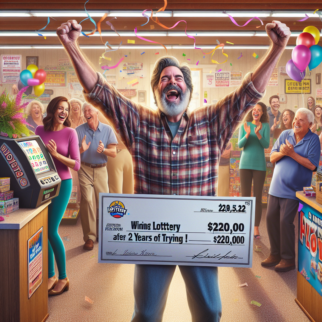 BREAKING: Kentucky Man’s 12-Year Lottery Drought Ends with Whopping $225,000 Jackpot