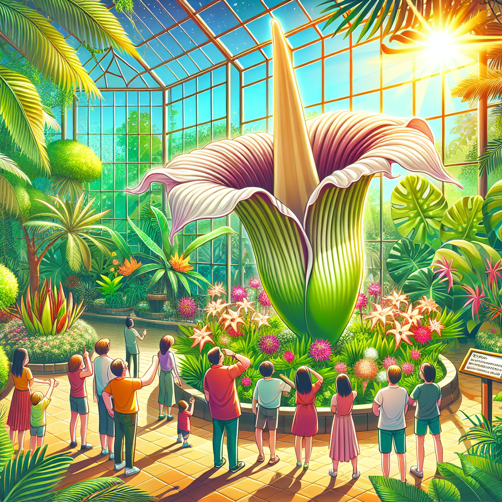 BREAKING: Colorado State University Unveils World’s Stinkiest Attraction – The Corpse Flower Has Arrived!

Fort Collins, CO – In a pungent spectacle that promises to clear out sinuses and gag reflexes, Colorado State University is thrilled to announce that its corpse flower, Amorphophallus titanum, has finally bloomed, releasing its notoriously putrid aroma to the masses