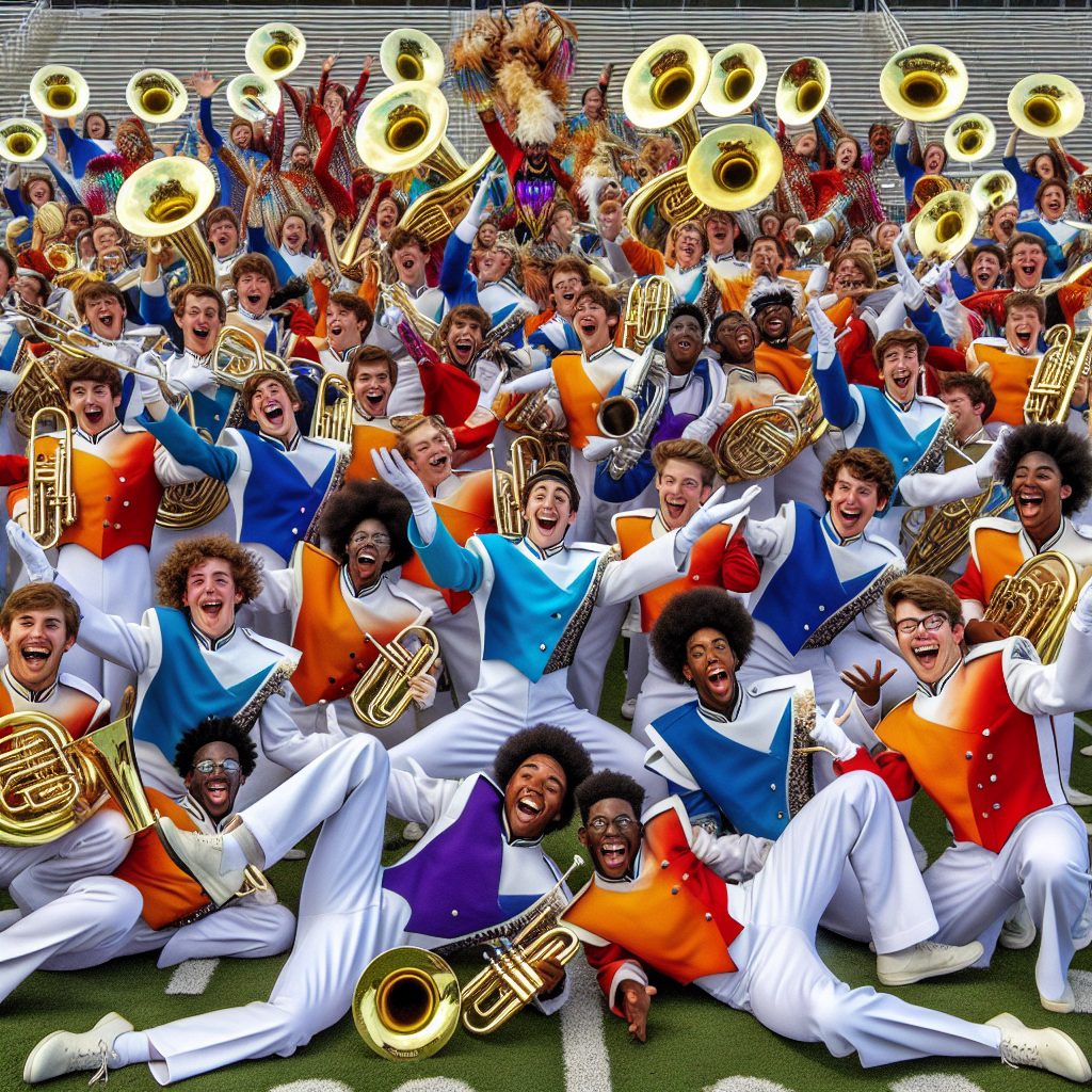 Local High School Marching Band Achieves Astounding Second-to-Last Place at State Competition

EASTERN NORTH CAROLINA – In an unprecedented achievement that has reverberated throughout the hallowed halls of Maxfield High, the school’s marching band has emerged victorious by clinching the esteemed second-to-last place at the prestigious State Musical Competition