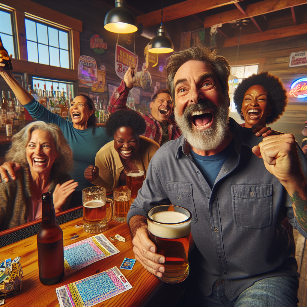 MICHIGAN MAN WINS RECORD-BREAKING LOTTERY JACKPOT AFTER ORDERING ONE TOO MANY BEERS AT LOCAL WATERING HOLE

In a stunning turn of events, a Michigan man has won the largest lottery jackpot in state history – and he’s crediting his victory to a night of questionable life choices at his local bar