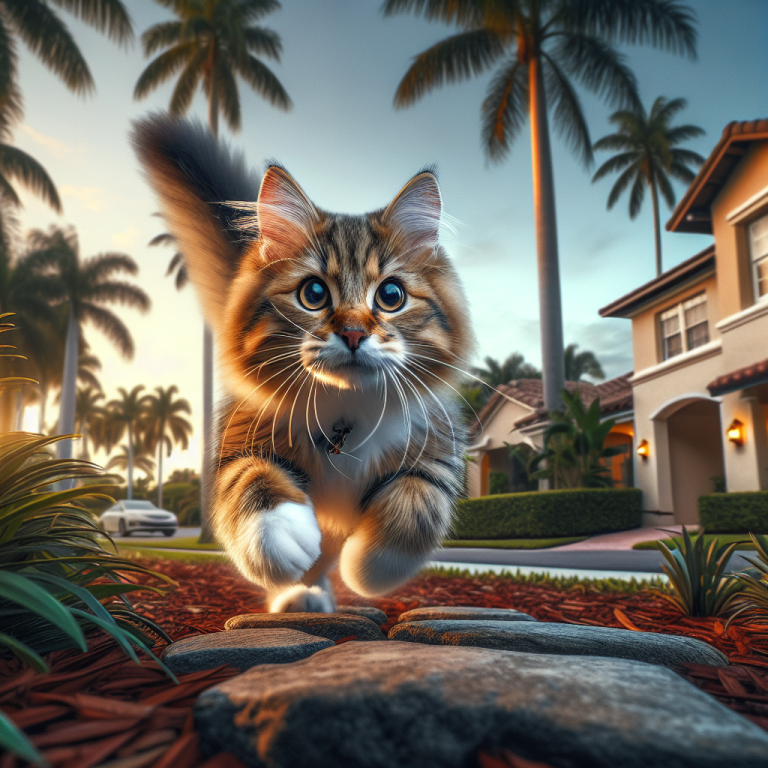 Local Feline Embarks on Epic Quest: Cat Escapes Florida Vet and Undertakes 3-Mile Odyssey Home

In a stunning display of ingenuity and feline determination, a cat named Whiskers has made headlines after successfully orchestrating a daring escape from his local veterinarian’s office in Florida