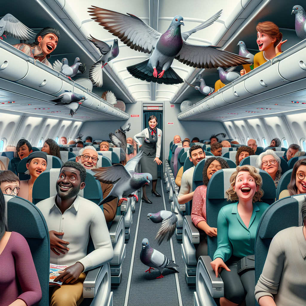 BREAKING: FLIGHT OF FURY – PIGEON PANDEMONIUM STRIKES DELTA FLIGHT FROM MINNESOTA TO WISCONSIN!

In a bizarre incident that has left passengers and airline officials squawking, two feisty pigeons suddenly took to the skies inside a Delta flight from Minnesota to Wisconsin, sending the cabin into a tailspin of chaos