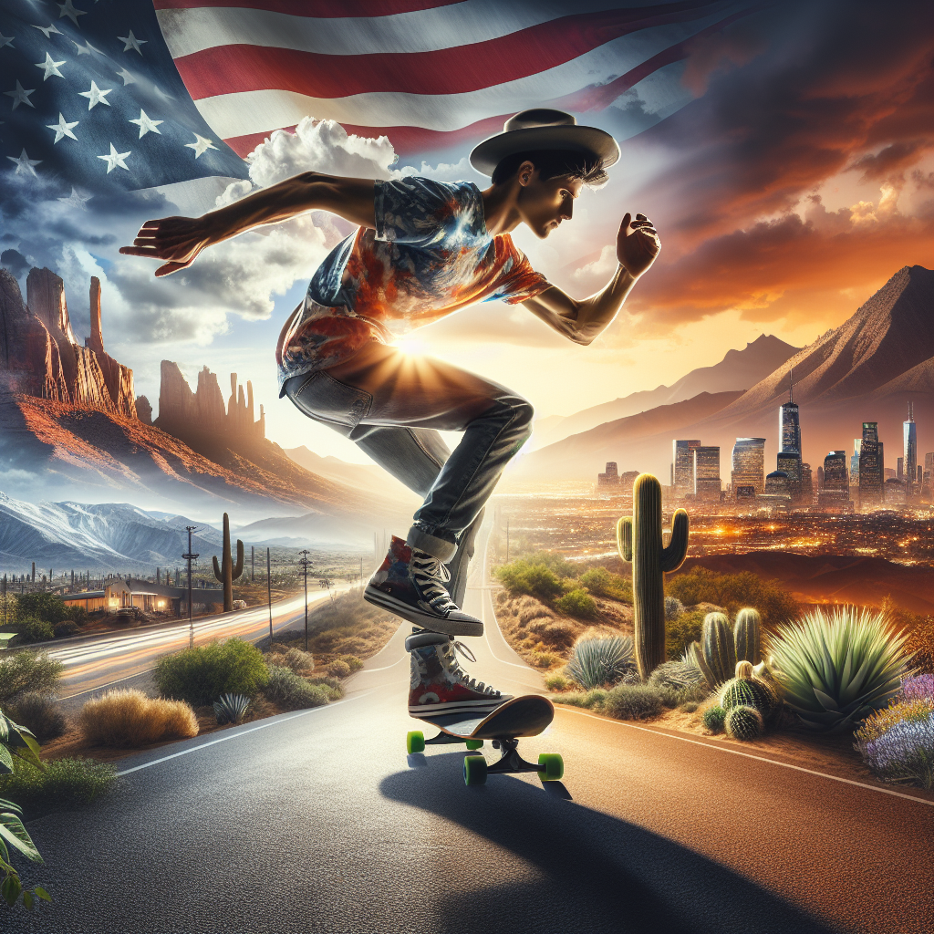 Skateboarder Obstinately Defies Logic, Completes Epic Journey Across the U