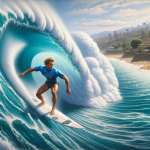 California Surfer Surfs a Wave So Big, It Might Just Be the Pacific Ocean’s Instagram Filter

California – In the picturesque paradise of Malibu, where sun-soaked beaches mingle with the scent of kale chips, a local surfer has reportedly caught a wave so massive it has surf enthusiasts questioning their entire existence