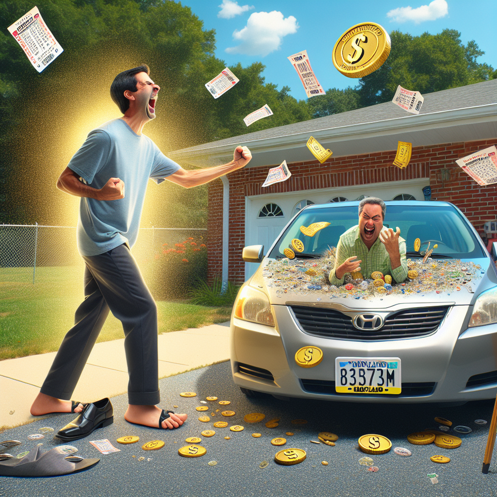 MARYLAND MAN WINS BIG WITH LICENSE PLATE LUCK: Local Resident Turns Road Rage into Road to Riches!

In a bizarre turn of events, a Maryland man has turned a close call on the road into a life-changing windfall