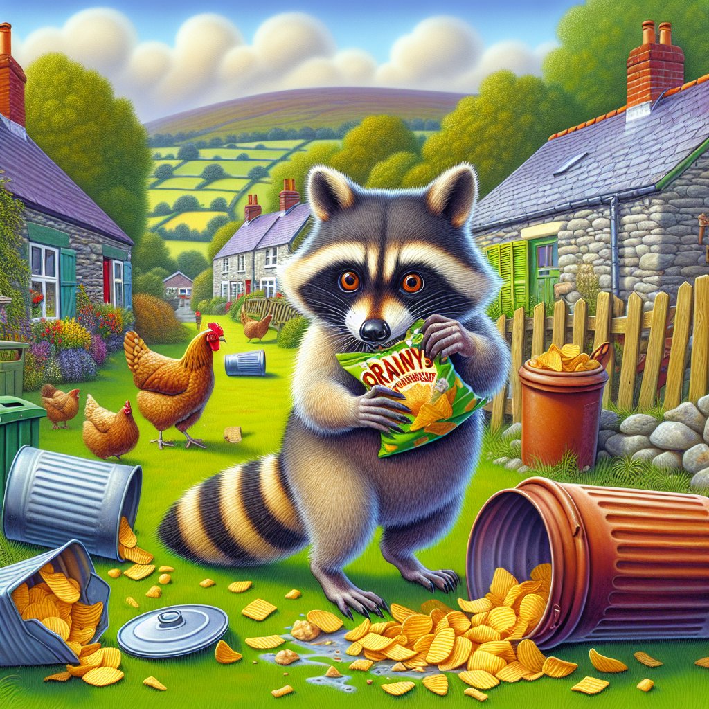 BREAKING: RACOON DOG ON THE LOOSE IN WALES, RESIDENTS ADVISED TO STOCK UP ON SNACKS AND LOCK UP THEIR TRASH CANS

Cardiff, Wales – In a bizarre incident that has left officials baffled and residents on high alert, a rogue raccoon dog has apparently escaped from a local petting zoo and is now roaming the countryside, wreaking havoc and causing chaos wherever it goes