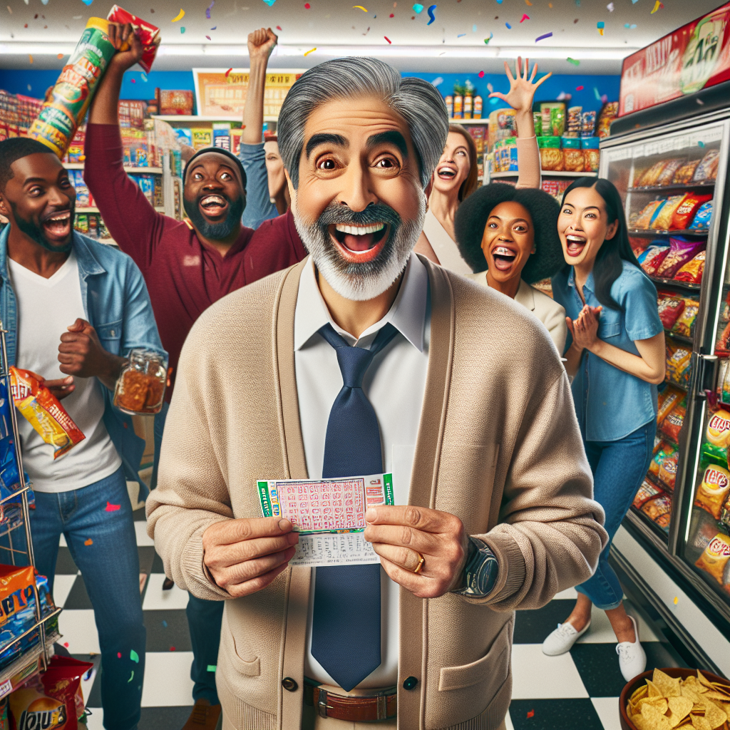 BREAKING: MICHIGAN MAN’S SNACK STOP LEADS TO LOTTERY WIN OF EPIC PROPORTIONS

In a bizarre incident that has left lottery officials scratching their heads and snack enthusiasts rejoicing, a Michigan man’s routine stop for a bag of chips has led to a life-changing windfall