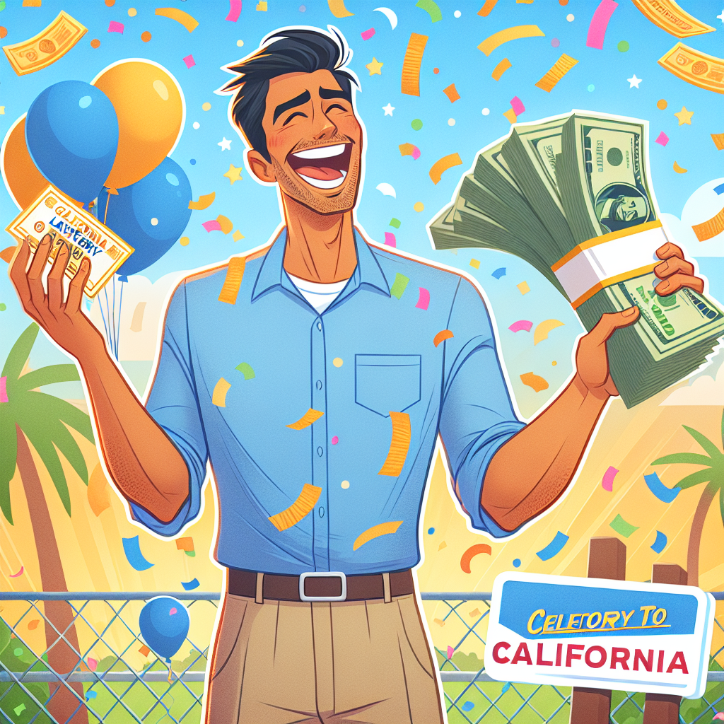 BREAKING: CALIFORNIA MAN WINS LOTTERY