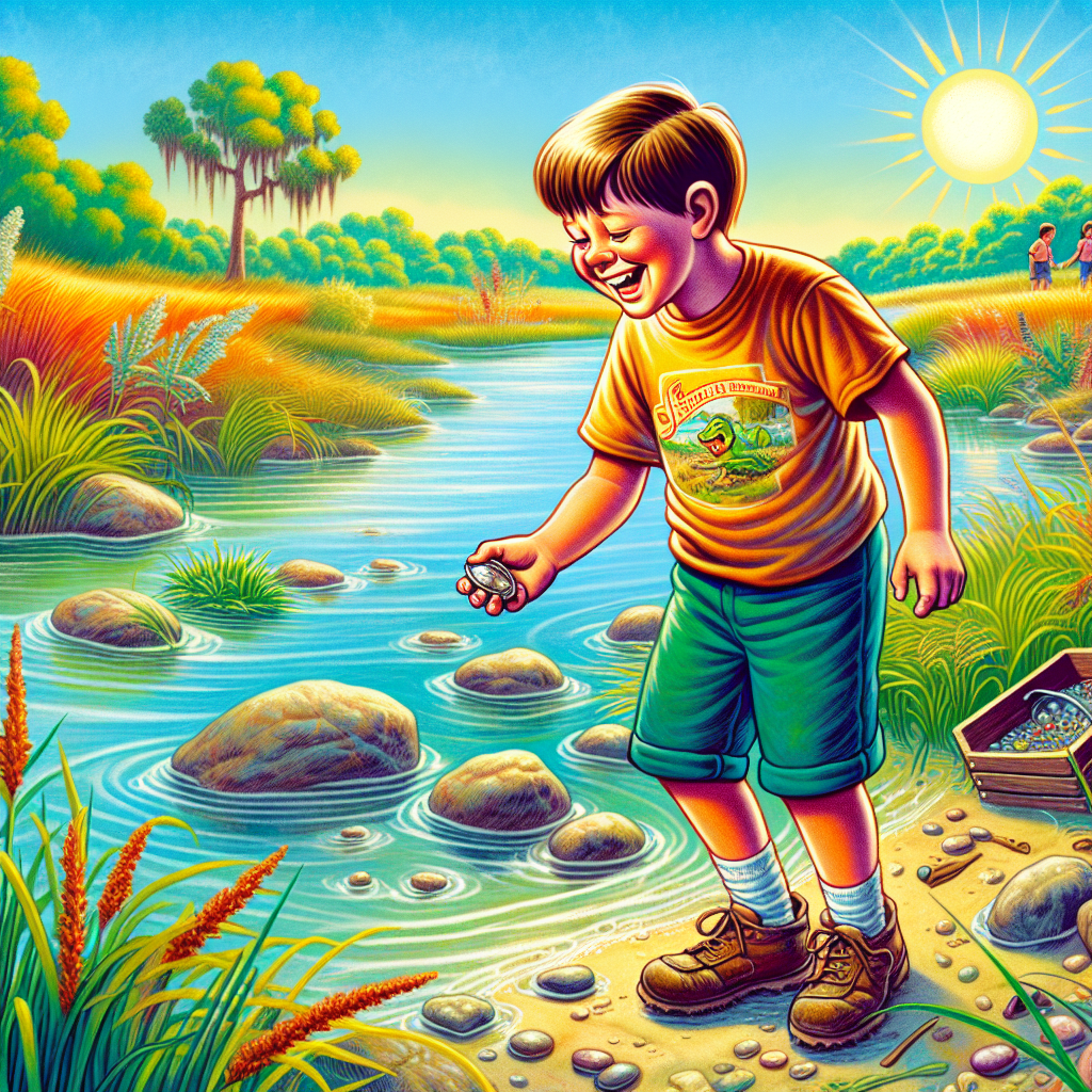 BREAKING: MIRACLE IN THE PALMETTO STATE!

In a stunning turn of events that has left residents of South Carolina in awe, 10-year-old Bubba Jenkins has made the most epic discovery of the century! While skipping rocks on the banks of the Congaree River, Bubba stumbled upon a shiny object that has been lost for a whopping 365 DAYS!

According to eyewitnesses (okay, it was just Bubba’s mom), the young treasure hunter was wading through the shallow waters, searching for the perfect skipping stone, when he let out a blood-curdling scream that could be heard for miles