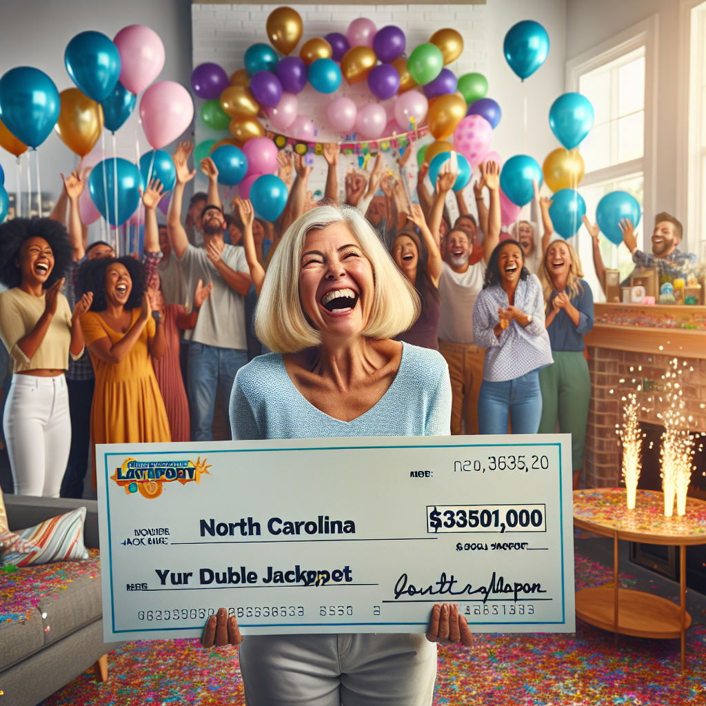 BREAKING: NORTH CAROLINA WOMAN STRIKES LOTTERY JACKPOT TWICE IN A ROW, BECOMES INSTANT MILLIONAIRE