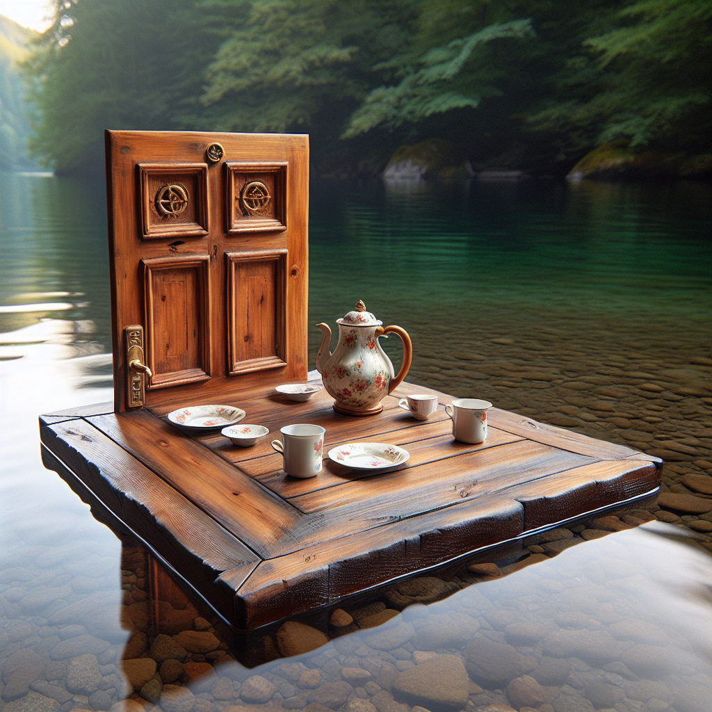 BREAKING: WOODEN DOOR PANEL FROM “TITANIC” SELLS FOR A WHOPPING $718,750 – NEW OWNER PLANS TO USE IT AS A FLOATING COASTER TABLE

In a jaw-dropping, heart-stopping, and utterly absurd sale, a wooden door panel from James Cameron’s 1997 blockbuster “Titanic” has fetched a staggering $718,750 at auction
