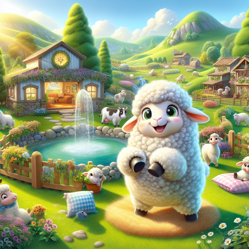 BREAKING: FLEECE-TASTIC ESCAPE ARTIST SHEEP FINDS FOREVER HOME IN LUXURY SANCTUARY

In a heartwarming tale of survival and second chances, a plucky sheep named “Wooly” has found a new lease on life in a posh sanctuary, just weeks after making a daring escape from the slaughterhouse