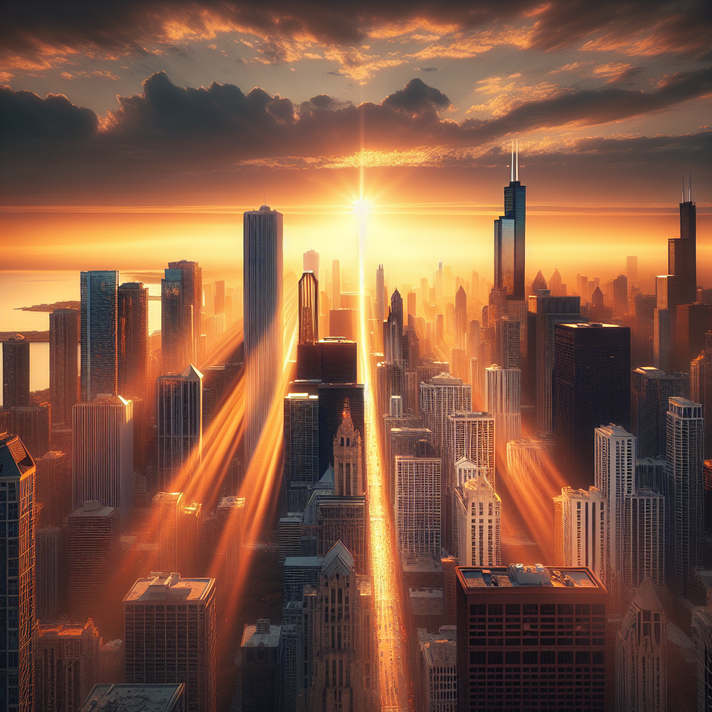 Chicago Waves Goodbye to Another Chicagohenge: City’s 15 Minutes of Fame Fade Fast

CHICAGO – As if orchestrated by a sun-loving maestro, the magical moment that is Chicagohenge has once again left the Windy City at the mercy of its unforgiving skyline