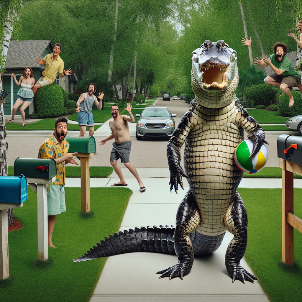 BREAKING: ALLIGATOR ON THE LOOSE
