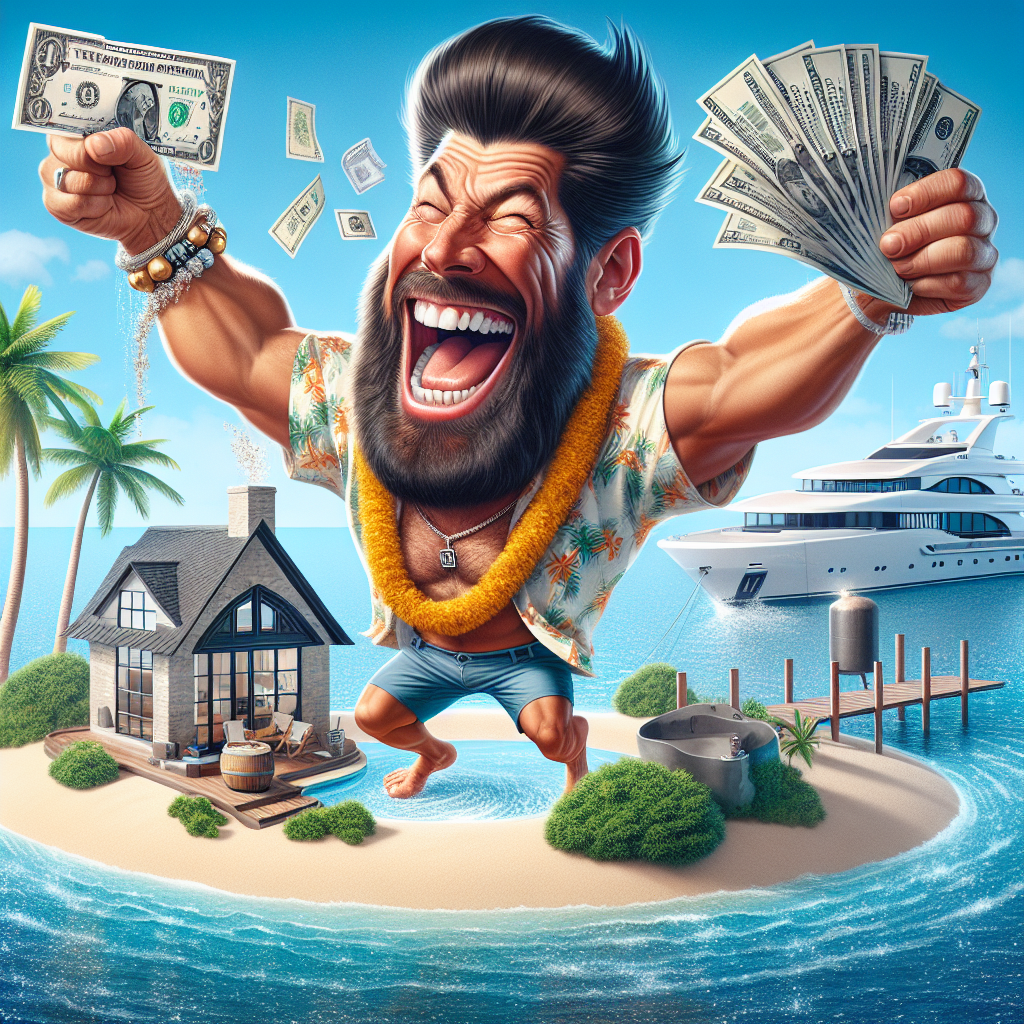 BREAKING: Connecticut Man Strikes Lottery Jackpot TWICE in One Week, Now Forced to Buy Own Island

In a stunning turn of events, a luck-crazed Connecticut resident has won not one, but TWO massive prizes from the Massachusetts State Lottery in the span of just seven days